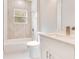Clean bathroom with a shower and bathtub combo at 2531 Sw 167Th Loop, Ocala, FL 34473
