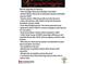 Property information sheet listing recent upgrades and features of the home at 26609 Bull Run, Leesburg, FL 34748