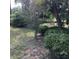 View of the backyard with various trees and bushes at 3152 Clewiston St, Deltona, FL 32738
