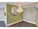 Dining room features a decorative chandelier and large mirror at 400 E Colonial Dr # 1202, Orlando, FL 32803