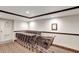 Shopping carts lined up in a well-maintained hallway with neutral-toned walls and decorative trim at 400 E Colonial Dr # 1202, Orlando, FL 32803