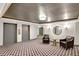 Elegant lobby with comfortable seating, stylish decor, and elevator access for residents and guests at 400 E Colonial Dr # 1202, Orlando, FL 32803