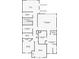 Upstairs floor plan showcasing bedrooms, primary bath, closets, laundry, and stairs at 473 Oviedo Blvd, Oviedo, FL 32765