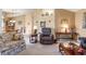 Open-concept living space with dining area, comfortable seating, and decor creating a relaxed, inviting atmosphere at 5076 Nw 21St Loop, Ocala, FL 34482