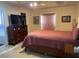 Spacious main bedroom featuring a walk-in closet, tray ceiling, and a relaxing atmosphere at 8187 Sw 60Th Ter, Ocala, FL 34476