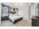 Serene bedroom with a large bed, stylish furnishings, and soft natural light at 1396 Riley Cir, Deland, FL 32724