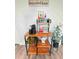 Stylish coffee bar with a variety of syrups, a Keurig machine, and decorative plants at 14 Fir Trail Way, Ocala, FL 34472