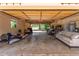 View of the interior of a spacious garage with open door showing potential for storage and organization at 2491 Island Dr, Longwood, FL 32779