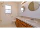 Bathroom with double vanity sinks and neutral finishes at 2903 Joseph Cir, Oviedo, FL 32765