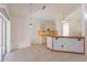 Open concept dining area with access to the kitchen and sliding glass doors leading to the exterior at 2903 Joseph Cir, Oviedo, FL 32765