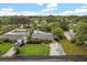 Beautifully landscaped home with a well-maintained lawn, solar panels, and a paved driveway at 2918 Wessex St, Orlando, FL 32803