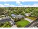 Charming single-story home with lush landscaping, solar panels, and well-manicured lawn at 2918 Wessex St, Orlando, FL 32803