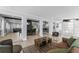 Open-concept living room with views to the dining area and featuring tile flooring at 913 Moss Ln, Winter Park, FL 32789