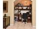 Functional home office with built-in shelves and desk, ideal for remote work or study at 11994 Mckinnon Rd, Windermere, FL 34786