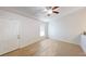 A bright bedroom with a window and ceiling fan at 12381 Antonio Cir, Orlando, FL 32826