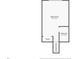 Detailed floor plan of the second level showcasing the layout of media room, bathroom and closet at 3697 Rolling Hills Ln, Apopka, FL 32712