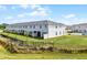 This townhome has a private, grassy backyard with a black metal fence, offering a perfect outdoor space at 4829 Cedar Bay Ter, Kissimmee, FL 34746