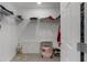 Walk-in closet with shelving and space for organized storage at 4829 Cedar Bay Ter, Kissimmee, FL 34746