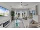 Cozy living area features plush seating, large windows with sheer curtains, and a decorative fireplace for comfort at 4829 Cedar Bay Ter, Kissimmee, FL 34746