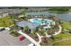 A beautiful community pool, clubhouse, and lake make this area a desirable location at 5079 Royal Point Ave, Kissimmee, FL 34746