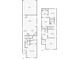 Detailed floor plan showcasing the layout of both floors of the house at 5772 Laurel Cherry Ave, Winter Garden, FL 34787