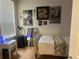 Bright bedroom with a comfortable bed, modern decor, and ample natural light from the window at 6450 Alcalde Ct # 106, Orlando, FL 32835