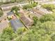 Aerial view of a neighborhood, highlighting the landscaping and roof lines at 6837 Pasturelands Pl, Winter Garden, FL 34787