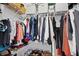 Walk-in closet with ample shelving and hanging space for organized storage at 811 Wayne Ave, Altamonte Springs, FL 32701