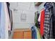 Closet with shelves and rods, offering storage solutions for clothes and accessories at 811 Wayne Ave, Altamonte Springs, FL 32701