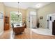 Dining room features hardwood floors, ample natural light, and an inviting atmosphere at 811 Wayne Ave, Altamonte Springs, FL 32701