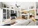 Spacious living room with fireplace and built-in shelving, offering both comfort and style at 811 Wayne Ave, Altamonte Springs, FL 32701