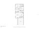 Detailed floor plan showcasing the layout of the rooms, including bedrooms and living room at 1203 W 16Th St, Sanford, FL 32771