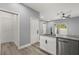 Bright kitchen with stainless steel dishwasher at 1203 W 16Th St, Sanford, FL 32771