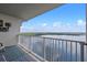 Private balcony with stunning views of the lake and surrounding landscape at 13427 Blue Heron Beach Dr # 1907, Orlando, FL 32821