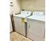 A laundry room with a washer and dryer, ready for use at 1474 Lake Side Ave, Davenport, FL 33837
