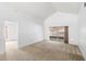 Bright primary bedroom features neutral carpet, closet space, and glass doors to screened patio at 171 Seabreeze Cir, Kissimmee, FL 34743