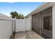 Enclosed patio area with privacy at 171 Seabreeze Cir, Kissimmee, FL 34743