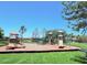 Community playground with modern equipment for outdoor Gathering fun at 1726 Brassie Ct, Kissimmee, FL 34746