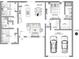 Detailed floorplan showcasing the layout of this home with labeled rooms and dimensions at 2024 Sw 153Rd Loop, Ocala, FL 34473