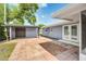 Large backyard features a patio area and detached storage at 2736 Shannon Rd, Orlando, FL 32806