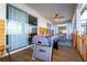 Spacious patio with foosball table and outdoor seating at 2836 Simile St, Kissimmee, FL 34746