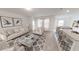 Bright living room featuring stylish decor, comfortable seating, and an open floor plan at 3251 Nightfall Rd, Winter Haven, FL 33881