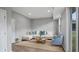 Comfortable living area with a plush sectional sofa, perfect for relaxation and entertaining, complemented by stylish decor at 4905 Pall Mall E St, Kissimmee, FL 34758