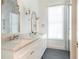 Stylish bathroom with double vanity, sleek fixtures, and modern shower at 541 W Canton Ave, Winter Park, FL 32789