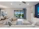 Inviting living room with view of the pool area, offering a seamless indoor-outdoor living experience at 636 San Augusto Dr, Kissimmee, FL 34759