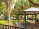 Covered picnic pavilion area with playground offering a relaxing community space for residents at 6728 Duncaster St, Windermere, FL 34786