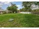 Spacious backyard featuring lush green grass and privacy fencing around the property at 916 Glendale St, Orlando, FL 32807