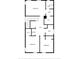Detailed floor plan showcasing the layout of the second floor in the property at 10631 Village Lake Rd, Windermere, FL 34786