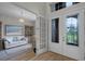 Bright foyer with views into a cozy living room, showcasing an open and inviting layout at 2260 Grayling St, Orlando, FL 32820