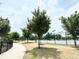 Scenic view of tennis courts surrounded by mature trees, offering a pleasant sporting experience at 6268 Great Bear Dr, Lakeland, FL 33805